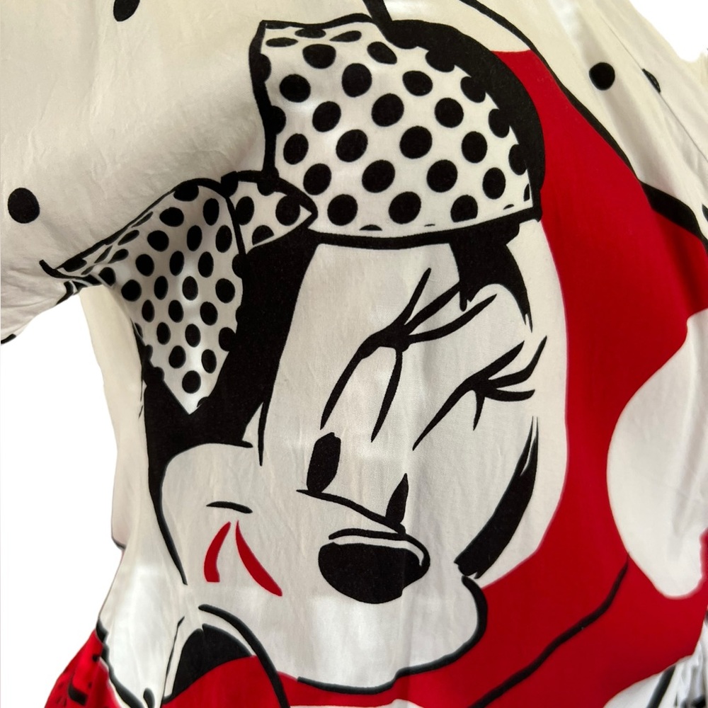 Minnie Mouse Disneyland Paris SideTie Top for Women Size XS - Picture 5 of 8